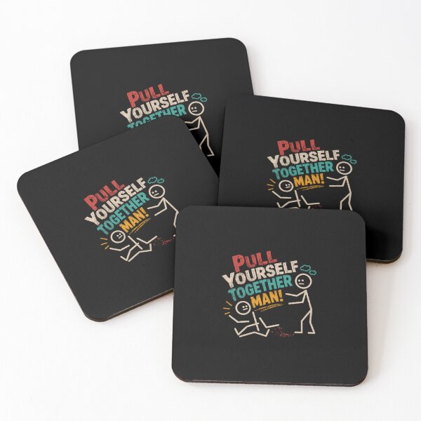 Item preview, Pull Yourself Together Man Resilience Encouragement Tough Love Humor designed and sold by JonesFlora2025.
