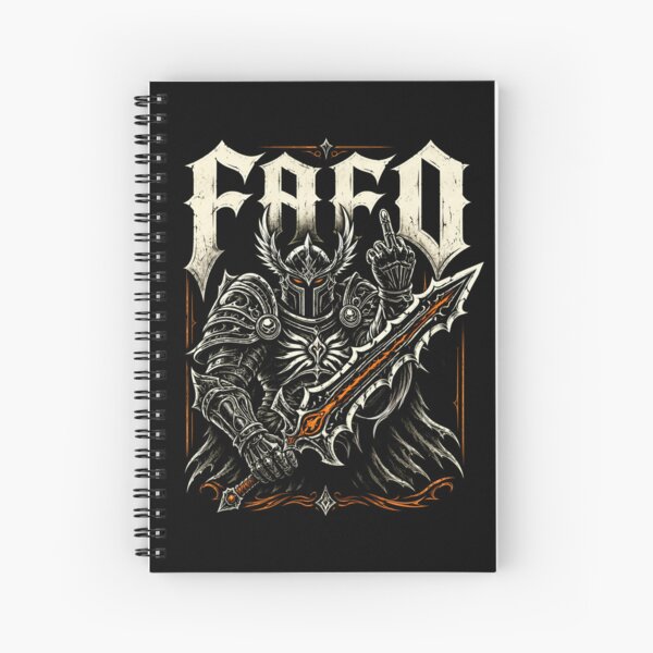 Item preview, FAFO Dark Knight Fantasy Attitude designed and sold by Victor Shadehorn.