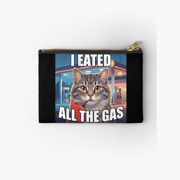 Item preview, I Eated The Gas Funny Gen Z Meme Bumper designed and sold by Uglyandcute.