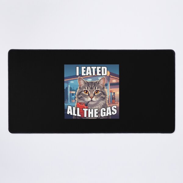 Item preview, I Eated The Gas Funny Gen Z Meme Bumper designed and sold by Uglyandcute.