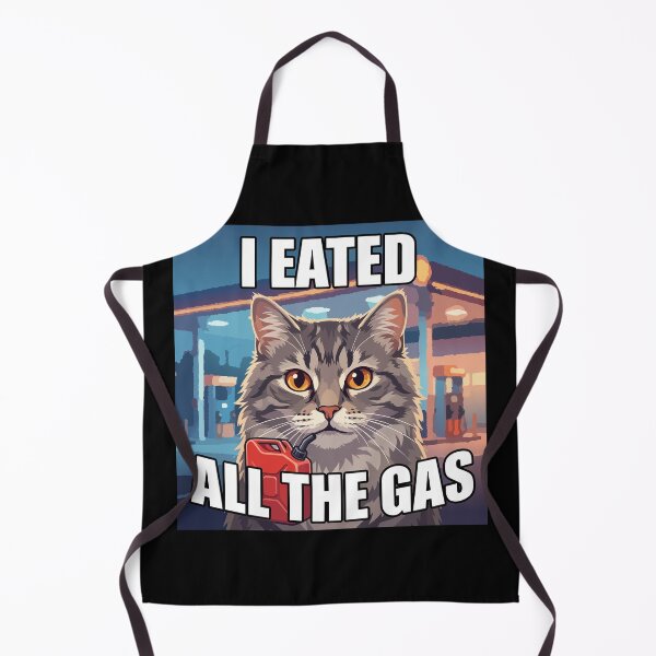 Item preview, I Eated The Gas Funny Gen Z Meme Bumper designed and sold by Uglyandcute.