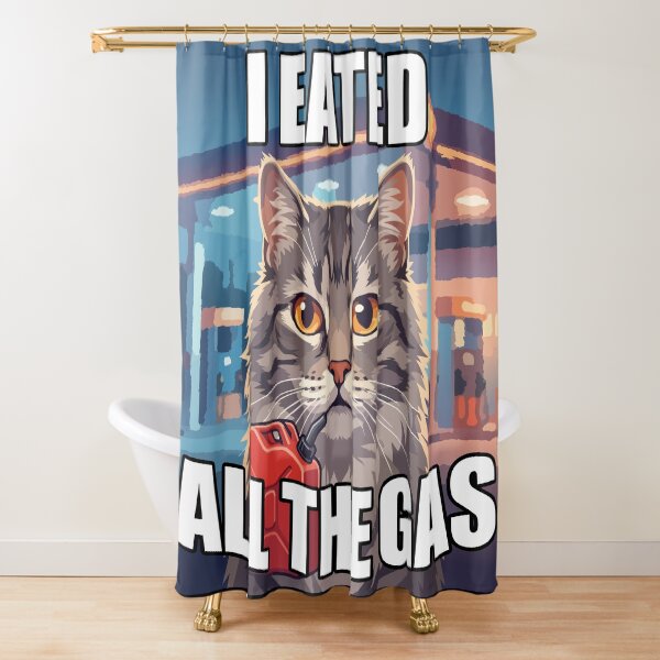 Item preview, I Eated The Gas Funny Gen Z Meme Bumper designed and sold by Uglyandcute.