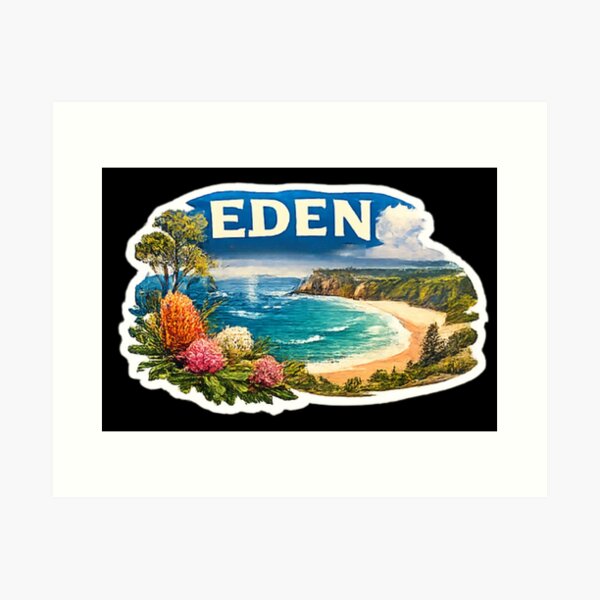 Item preview, Eden Nsw and Australia designed and sold by DamioPolArt.