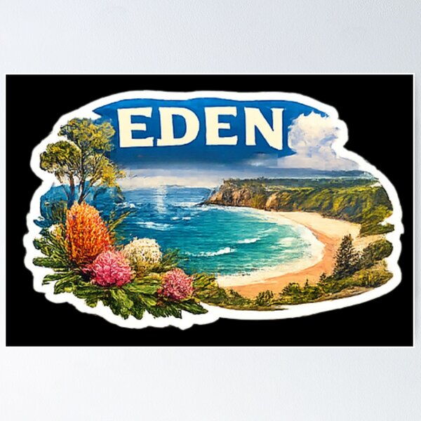 Item preview, Eden Nsw and Australia designed and sold by DamioPolArt.