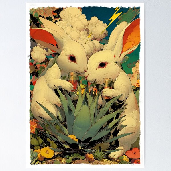 Item preview, Drunken Rabbits designed and sold by DavidLoblaw.