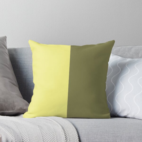 Item preview, Muted Green and Yellow Vertical Split | Two Tone Color Block designed and sold by pluielegere.