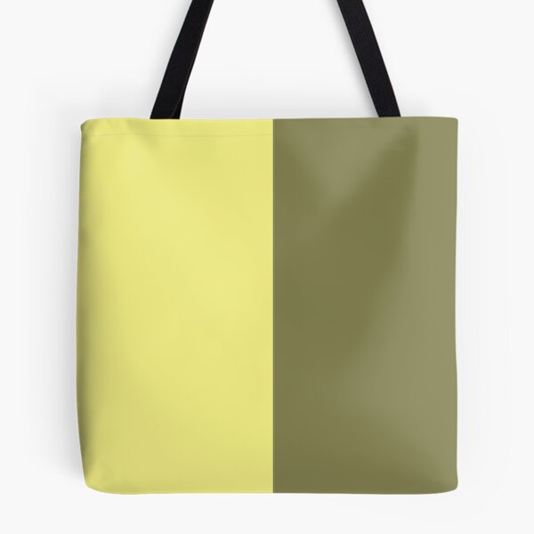Item preview, Muted Green and Yellow Vertical Split | Two Tone Color Block designed and sold by pluielegere.
