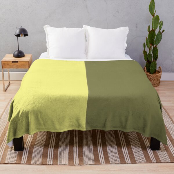 Item preview, Muted Green and Yellow Vertical Split | Two Tone Color Block designed and sold by pluielegere.