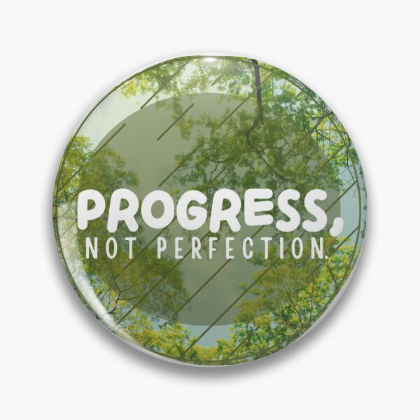 Item preview, Progress, Not Perfection. designed and sold by DrewRylee.