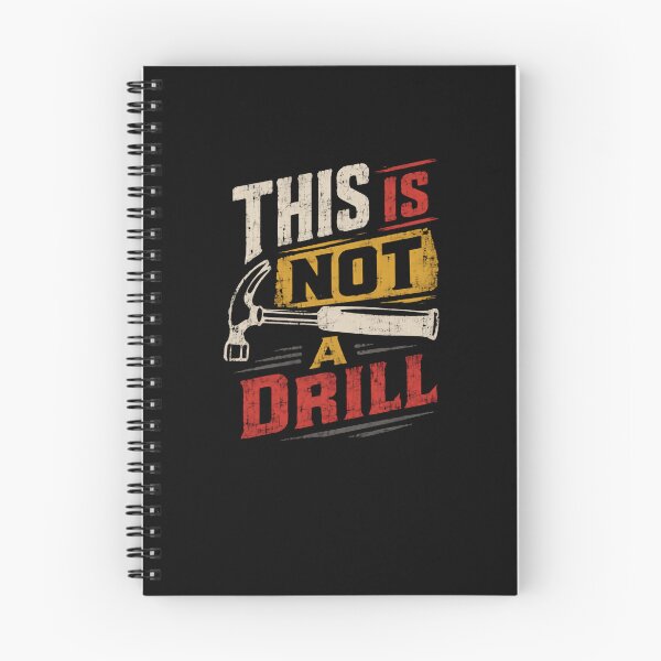 Item preview, This Is Not A Drill Carpenter Construction Handyman Pun designed and sold by JonesFlora2025.