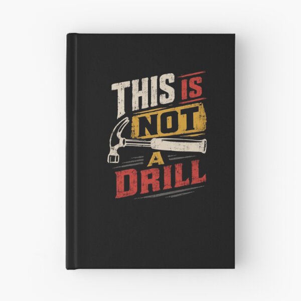 Item preview, This Is Not A Drill Carpenter Construction Handyman Pun designed and sold by JonesFlora2025.