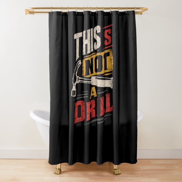 Item preview, This Is Not A Drill Carpenter Construction Handyman Pun designed and sold by JonesFlora2025.