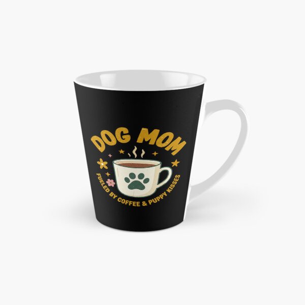Item preview, DOG MOM FUELED BY COFFE & PUPPY KISSES designed and sold by Julartwear.