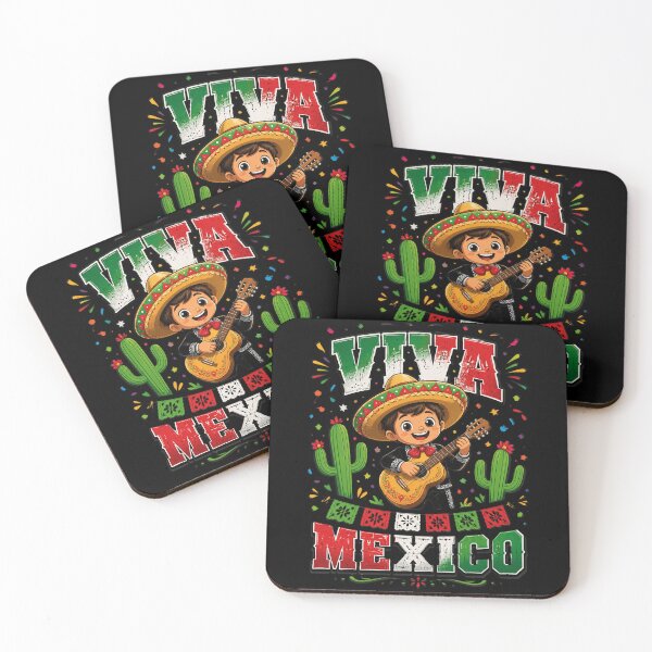 Item preview, Viva Mexico Boy Guitar Mexican Independence designed and sold by OlakunleOloroz.