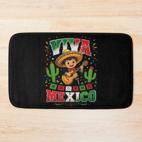 Item preview, Viva Mexico Boy Guitar Mexican Independence designed and sold by OlakunleOloroz.