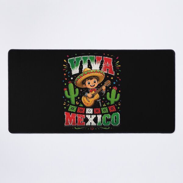 Item preview, Viva Mexico Boy Guitar Mexican Independence designed and sold by OlakunleOloroz.