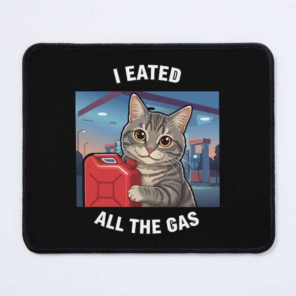 Item preview, i Eated The Gas Funny Gen Z Meme Bumper designed and sold by Uglyandcute.