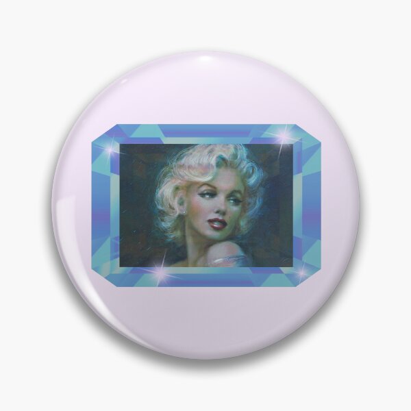 Item preview, Glamorous Marilyn (Aqua on Lt. Pink) designed and sold by PawsitiveMum3.