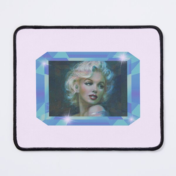 Item preview, Glamorous Marilyn (Aqua on Lt. Pink) designed and sold by PawsitiveMum3.