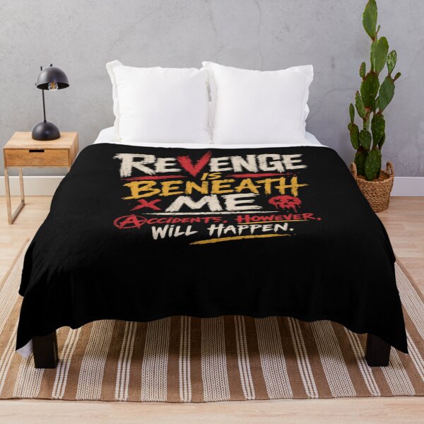 Item preview, Revenge Is Beneath Me Accidents, However, Will Happen Sarcasm Dark Humor Rebel Attitude designed and sold by JonesFlora2025.