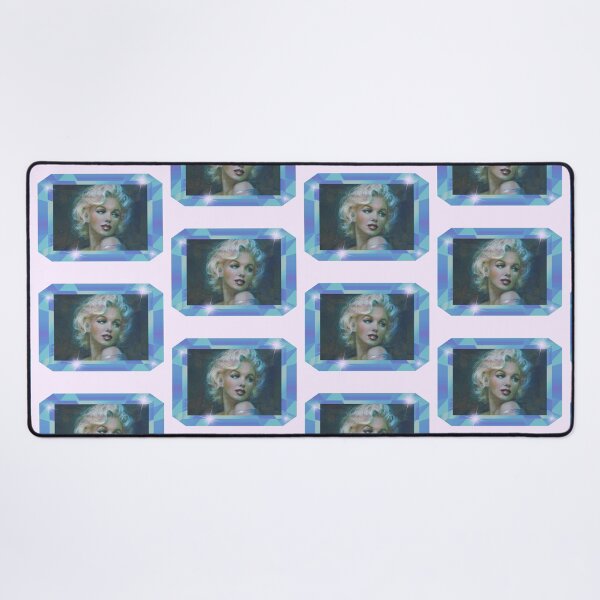 Item preview, Glamorous Marilyn (Aqua on Lt. Pink) designed and sold by PawsitiveMum3.