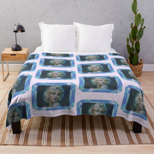 Item preview, Glamorous Marilyn (Aqua on Lt. Pink) designed and sold by PawsitiveMum3.