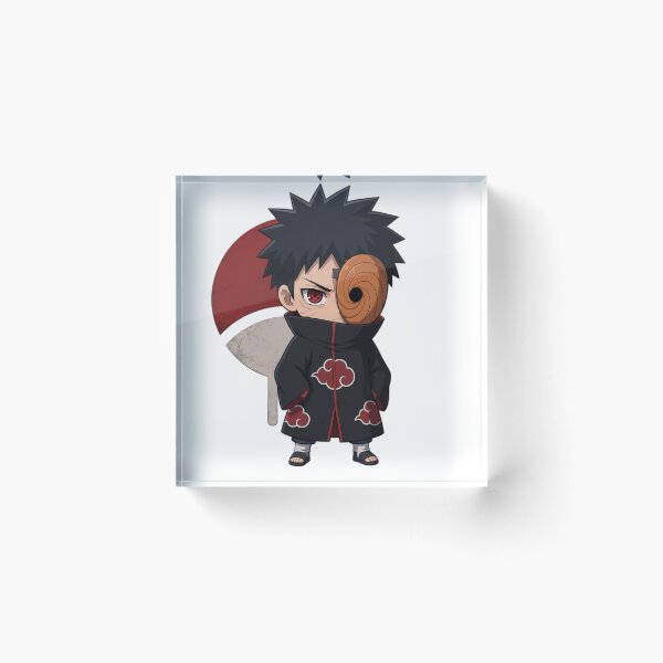 Item preview, Obito Uchiha Chibi | Akatsuki Masked Shinobi | Red Sharingan Anime Art designed and sold by AdityaShop18.