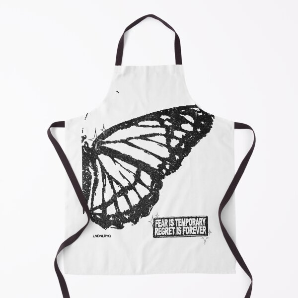 Item preview, Kendrick Fear Is Temporary Regret Is Forever Fan Art – Feather Ghost Print designed and sold by gringoods.
