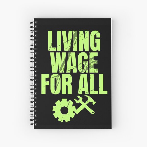 Item preview, Living Wage For All  Workers Protest Text Design designed and sold by EarthArtDesigns.