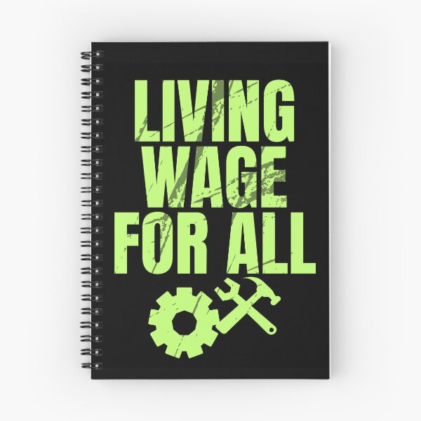 Item preview, Living Wage For All  Workers Protest Text Design designed and sold by EarthArtDesigns.