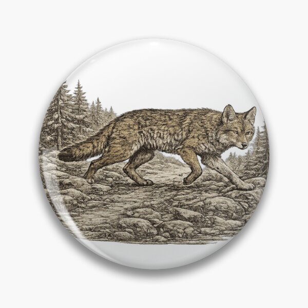 Item preview, Coyote Crossing Forest designed and sold by KrungiT Design .