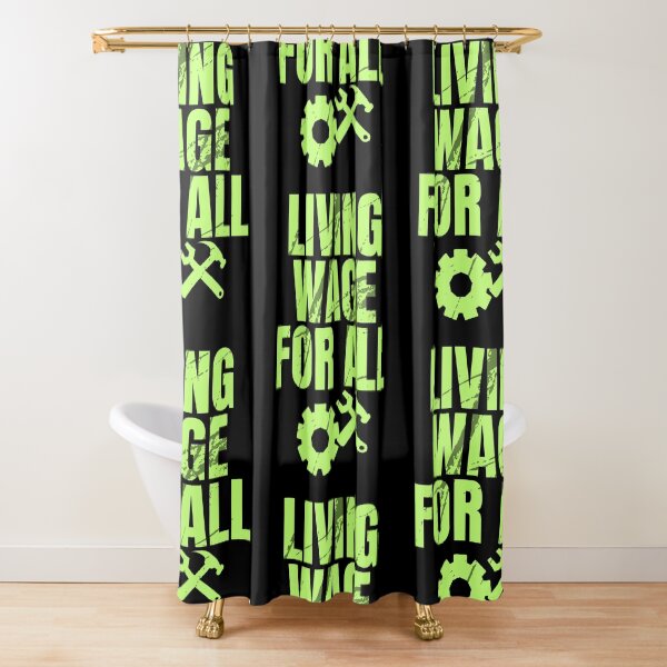 Item preview, Living Wage For All  Workers Protest Text Design designed and sold by EarthArtDesigns.
