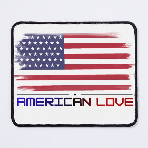 Item preview, American Love Vintage USA Flag Retro Americana Patriotic Aesthetic Trendy Graphic Design designed and sold by Art IN Pack.