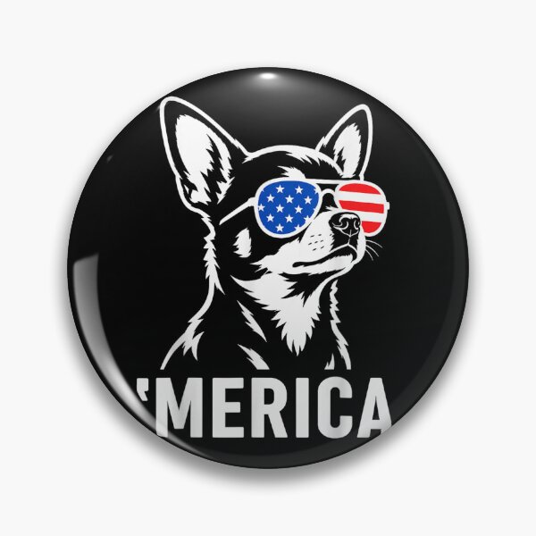 Item preview, Cute Chihuahua Dog Merica American Flag Sunglasses Patriotic 4th Of July designed and sold by StanaLuis.
