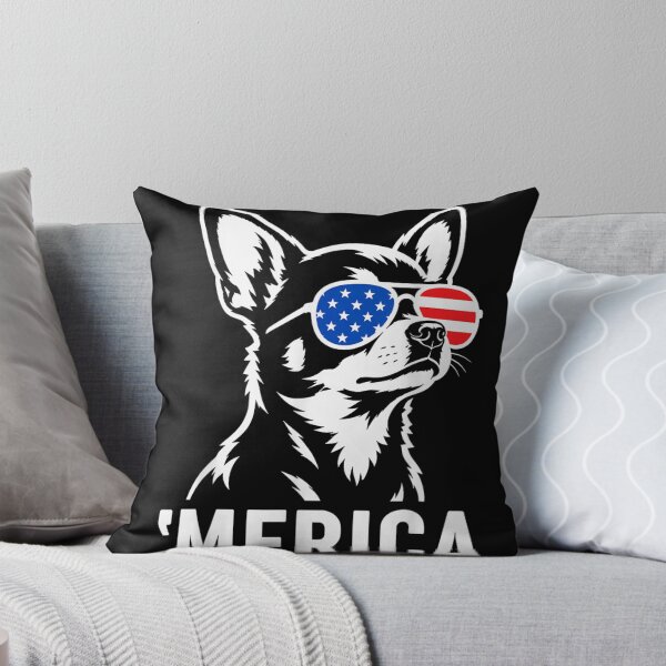 Item preview, Cute Chihuahua Dog Merica American Flag Sunglasses Patriotic 4th Of July designed and sold by StanaLuis.