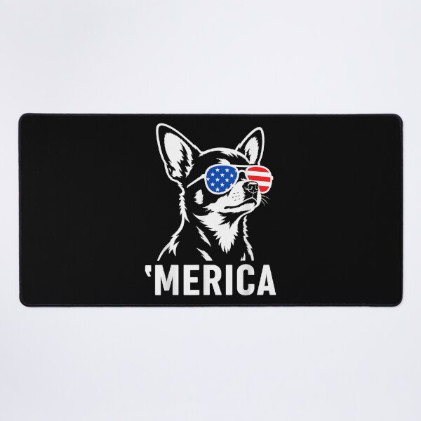 Item preview, Cute Chihuahua Dog Merica American Flag Sunglasses Patriotic 4th Of July designed and sold by StanaLuis.