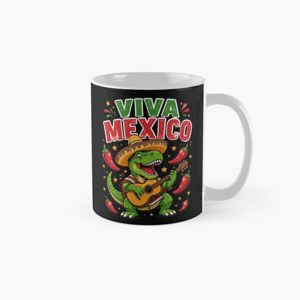 Item preview, Viva Mexico Boy Mexican Dinosaur Independence Day designed and sold by OlakunleOloroz.