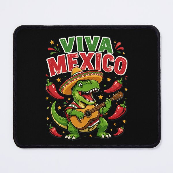 Item preview, Viva Mexico Boy Mexican Dinosaur Independence Day designed and sold by OlakunleOloroz.