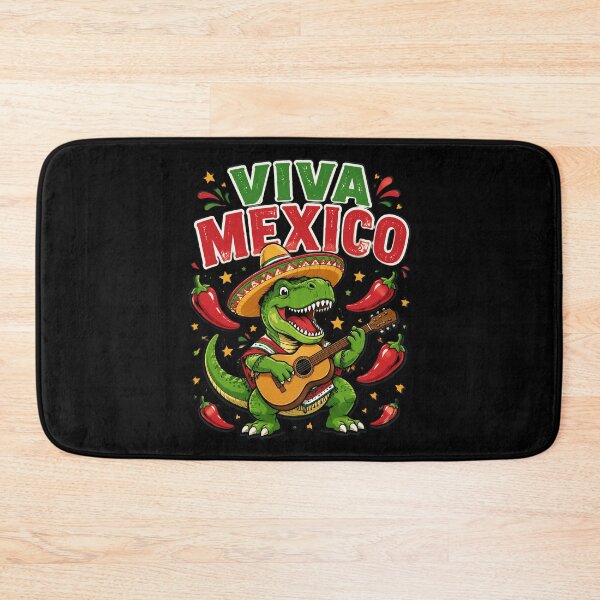 Item preview, Viva Mexico Boy Mexican Dinosaur Independence Day designed and sold by OlakunleOloroz.