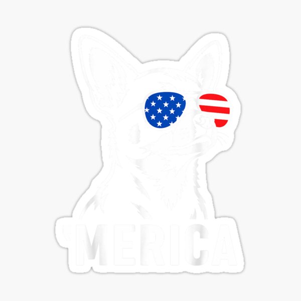 Item preview, Cute Chihuahua Dog Merica American Flag Sunglasses Patriotic 4th Of July designed and sold by StanaLuis.