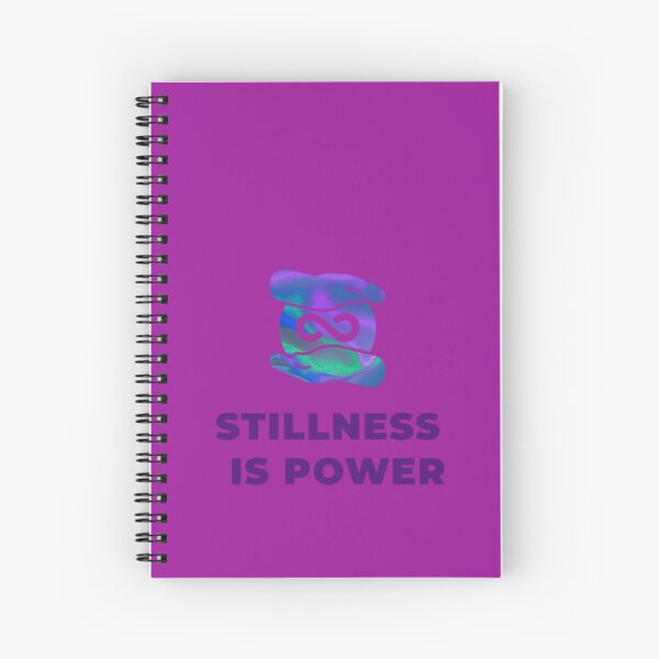 Item preview, Stillness Is Power Aesthetic Infinity Hands Design designed and sold by Elite Vintage Studio.