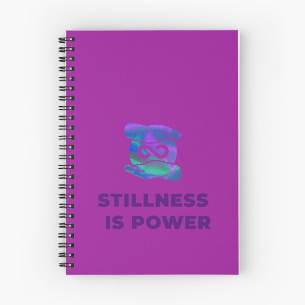Item preview, Stillness Is Power Aesthetic Infinity Hands Design designed and sold by Elite Vintage Studio.