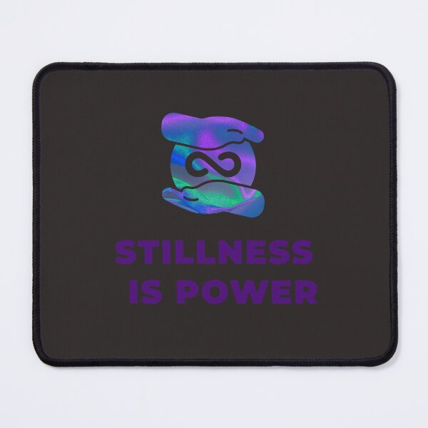 Item preview, Stillness Is Power Aesthetic Infinity Hands Design designed and sold by Elite Vintage Studio.