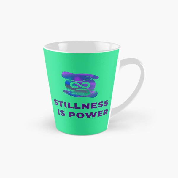 Item preview, Stillness Is Power Aesthetic Infinity Hands Design designed and sold by Elite Vintage Studio.