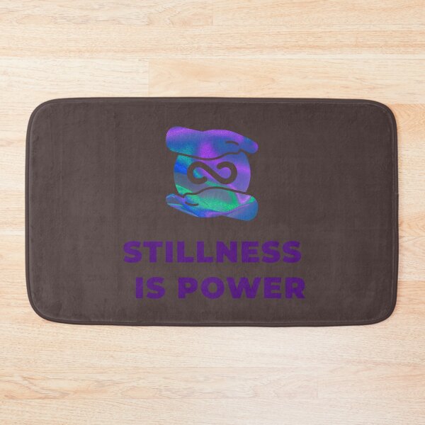 Item preview, Stillness Is Power Aesthetic Infinity Hands Design designed and sold by Elite Vintage Studio.