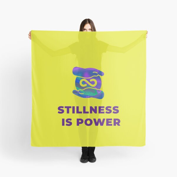Item preview, Stillness Is Power Aesthetic Infinity Hands Design designed and sold by Elite Vintage Studio.