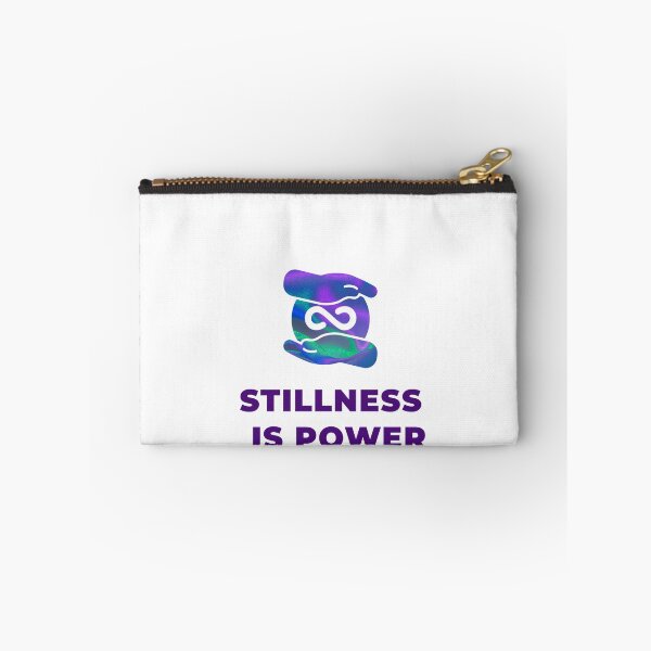 Item preview, Stillness Is Power Aesthetic Infinity Hands Design designed and sold by Elite Vintage Studio.