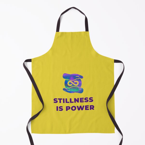 Item preview, Stillness Is Power Aesthetic Infinity Hands Design designed and sold by Elite Vintage Studio.