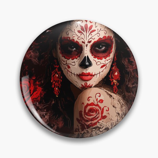 Item preview, Keeper of Roses / La Catrina Collection designed and sold by ValentynaTyshenkoArt.