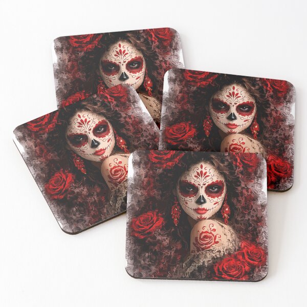 Item preview, Keeper of Roses / La Catrina Collection designed and sold by ValentynaTyshenkoArt.